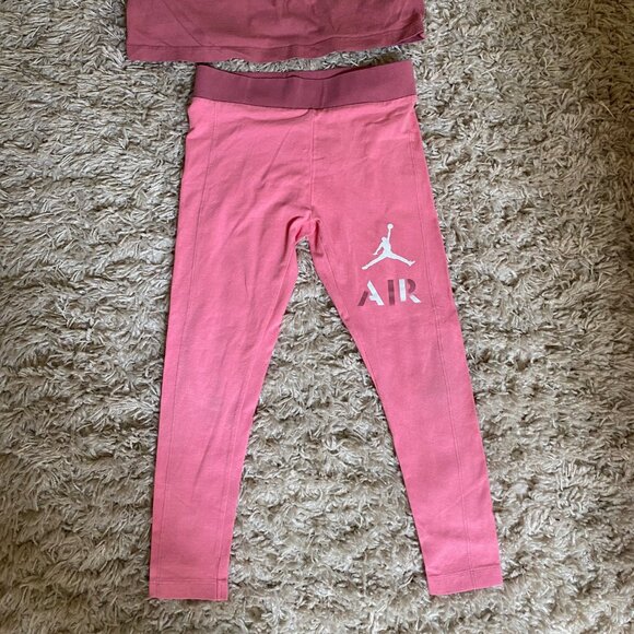 Girls Air Jordan Set Leggings and Shirt Size S - Picture 2 of 2